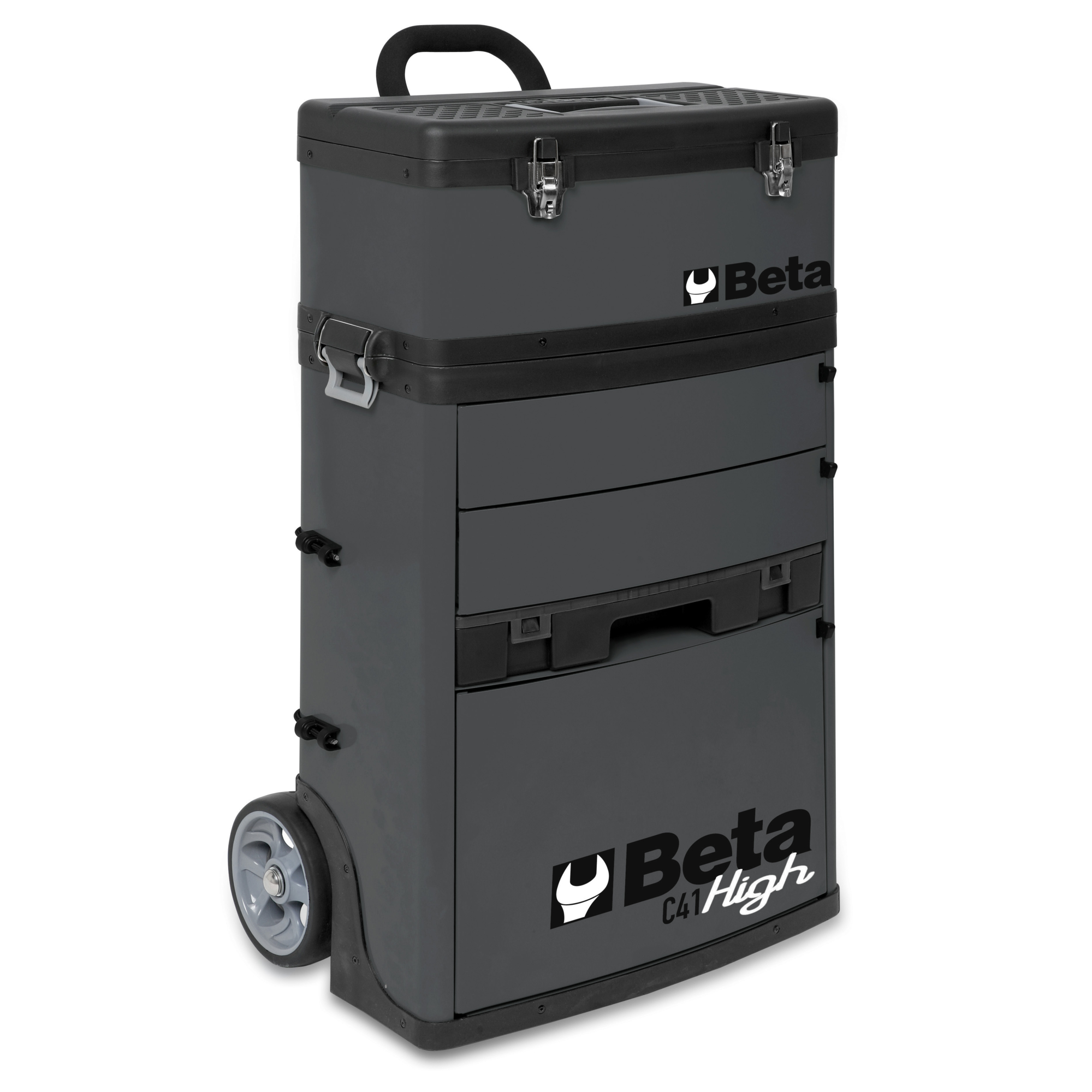 Beta, Two-Module Rolling Tool Chest, Width 19.49 in, Height 36.23 in, Model# C41H-G